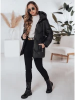 Dámská zimní bunda SALVONA černá prošívaná FashionStreet TY4997 Dámská zimní bunda SALVONA černá prošívaná FashionStreet TY4997