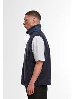 Build your Brand BY 407 Unisex fleeceová vesta "Bonded Sherpa" 56.0407 black