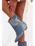 Boty na podpatku  model 217787 Step in style