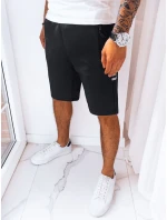 Pánské černé teplákové šortky FashionStreet SX2254