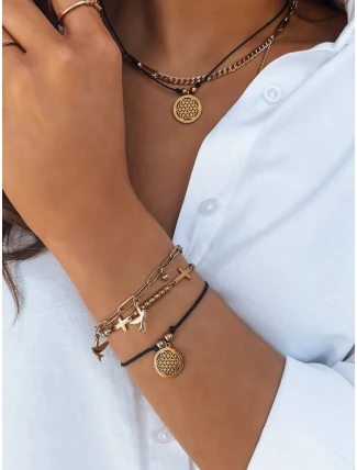 Náramek LANZAROTE černý FashionStreet LY0054