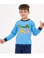 Cornette Dětské chlapecké pyžamo 593/175 Popcorn d/r 86-128