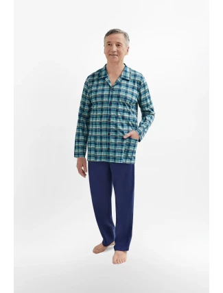 Rozepínané pánské pyžamo Martel Antoni 403 dł/r M-2XL