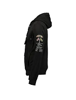 Pánská sportovní mikina Geographical Norway GYMCLASS BLACK DB MEN 100 s kapucí, černá (WU4185H-GN-BLACK) Pánská sportovní mikina Geographical Norway GYMCLASS BLACK DB MEN 100 s kapucí, černá (WU4185H-GN-BLACK)