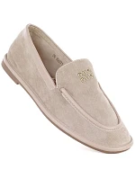 Dámské semišové polobotky Vinceza béžové 62271 Dámské semišové polobotky Vinceza béžové 62271