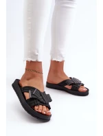 Vonné Dámské Sandály Na Ploché Podrážce ZAXY LL285096 Černé