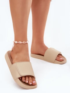 Dámské Pantofle Béžové 4FMM00FFLIF031A-83S