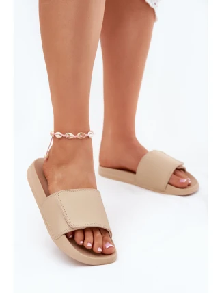 Dámské Pantofle Béžové 4FMM00FFLIF031A-83S