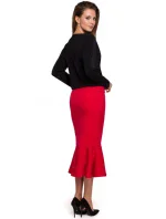 K037 Zavinovací halenka - černá