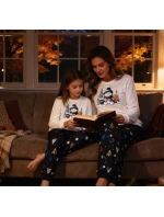 Pyžamo Cornette 721/427 Snowy Day long/r Christmas S-2XL dámské