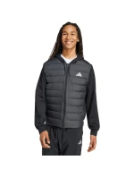 Pánská péřová bunda adidas Essentials Climawarm Hybrid Hooded Jacket black KA5251 pánská