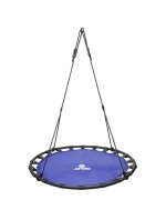 ZAHRADNÍ HOUPAČKA ČAPÍ HNÍZDO 120CM MODRÁ