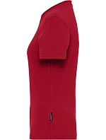 Daiber JN 1801 Dámské pracovní tričko z bio bavlny - Solid 02.1801 red