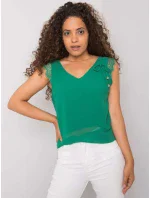 Dámský top DHJ TP 13317.25P tmavě zelený Dámský top DHJ TP 13317.25P tmavě zelený
