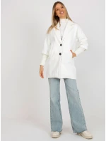 Dámský kabát TW CZ BI 2021799.51 ecru - FPrice