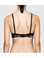 Podprsenka bez kostice QF1631E-001 černá - Calvin Klein Podprsenka bez kostice QF1631E-001 černá - Calvin Klein