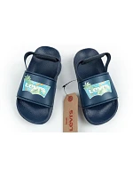 Dětské žabky Levi's Pool S Mini chlapecké námořnicky modré dětské sandály