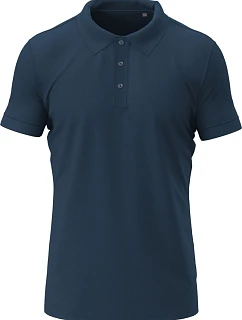 Stedman Stretch Polo Pánské elastické piqué polo z těžké bavlny 05.9640 navy blue
