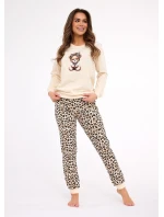Pyžamo Cornette 671/429 Panther long/r S-2XL dámské Pyžamo Cornette 671/429 Panther long/r S-2XL dámské