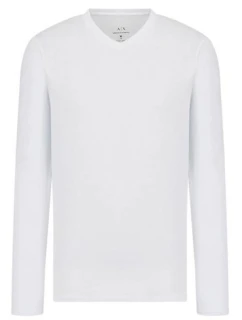Tričko Armani Exchange bílé (8NZM99-ZJA5Z-1100)