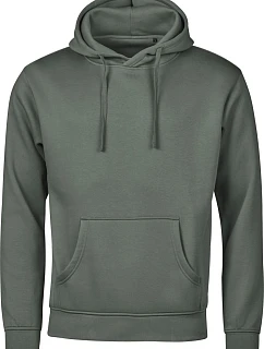 Tee Jays TJ 5152 Mikina s kapucí z těžké bavlny "Unlabeled" 18.5152 leaf green