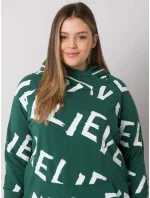 Mikina RV BL 7034.77P tmavě zelená