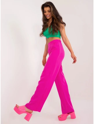 Dámské kalhoty WN SP 8247.64 Neon fuchsie - Rue Paris