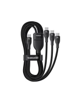 Baseus Flash Series 3 100W kabel 1,5 m (černý)