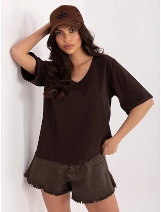 Tričko RV BZ A1268.18 tmavě hnědé