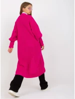 Kardigan TW SW BL 0100.38X fuchsiový