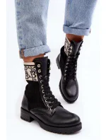 Dámské Pracovní Boty S Ponožkou Černá Hakina