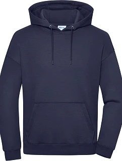 Daiber 8052 Těžká unisex mikina s kapucí 02.8052 navy