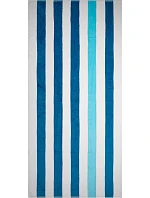 The One Towelling Towel Stripe Plážový ručník "Stripe" 48.1056 petrol/mint The One Towelling Towel Stripe Plážový ručník "Stripe" 48.1056 petrol/mint