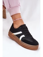 Dámské Tenisky Na Platformě Černé Tolianna