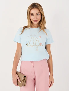 Tričko IR TS R2766.60 světle modré