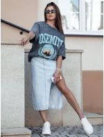 Modrá džínová sukně PROMA FashionStreet CY0466
