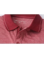Daiber JN 706 Pánské žerzejové melírované polo 02.0706 grey heather/navy Daiber JN 706 Pánské žerzejové melírované polo 02.0706 grey heather/navy