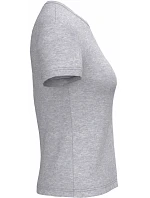 Kariban K 381 Dámské tričko s výstřihem do V 20.K381 oxford grey