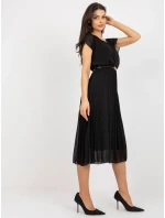 Šaty DHJ SK 8839 1.23X černá Šaty DHJ SK 8839 1.23X černá