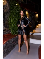 Šaty V-10959 černé - Axami