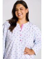 3462 DÁMSKÉ DLOUHÉ PYŽAMO YOLANDA 2XL-4XL 3462 DÁMSKÉ DLOUHÉ PYŽAMO YOLANDA 2XL-4XL