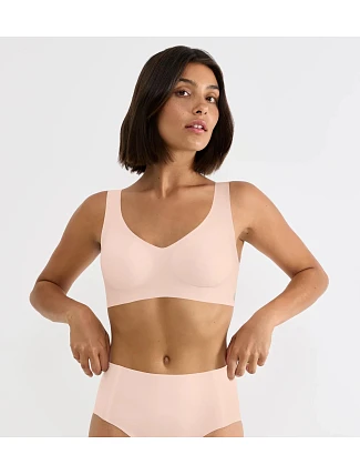 Dámská podprsenka ZERO Feel 2.0 Bralette - PINK - růžové 00DM - SLOGGI
