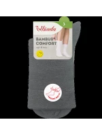 Dámské bambusové ponožky BAMBUS LADIES COMFORT SOCKS - BELLINDA - šedá