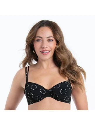Style Lucia Top Bikini - horní díl 8769-1 black - RosaFaia Style Lucia Top Bikini - horní díl 8769-1 black - RosaFaia