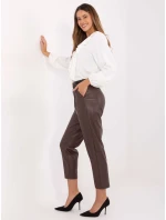 IT kalhoty SP FL8576.06P tmavě hnědé