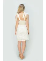 Vyšívané šaty na ramínkách (583ART)