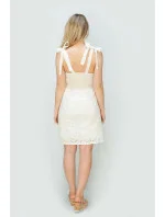 Vyšívané šaty na ramínkách (583ART)