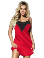 Dámská košilka Carla red - DKAREN Dámská košilka Carla red - DKAREN