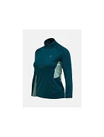 Dámské tričko PEAK PERFORMANCE W Core Half Zip Baselayer, zelená barva Dámské tričko PEAK PERFORMANCE W Core Half Zip Baselayer, zelená barva