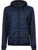 Tee Jays TJ 9113 Dámská hybridní strečová bunda s kapucí 18.9113 navy/navy